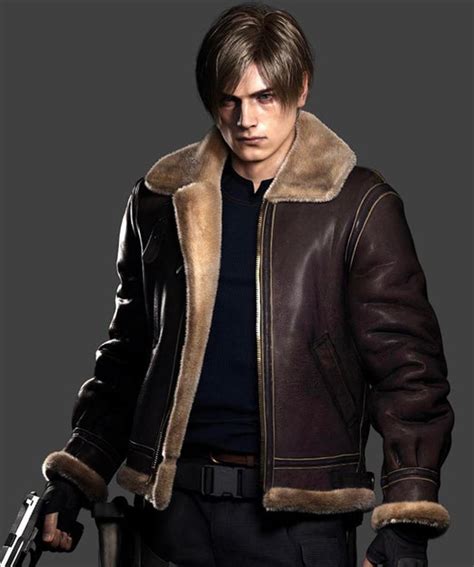 leon kennedy jacket replica|leon kennedy bomber jacket.